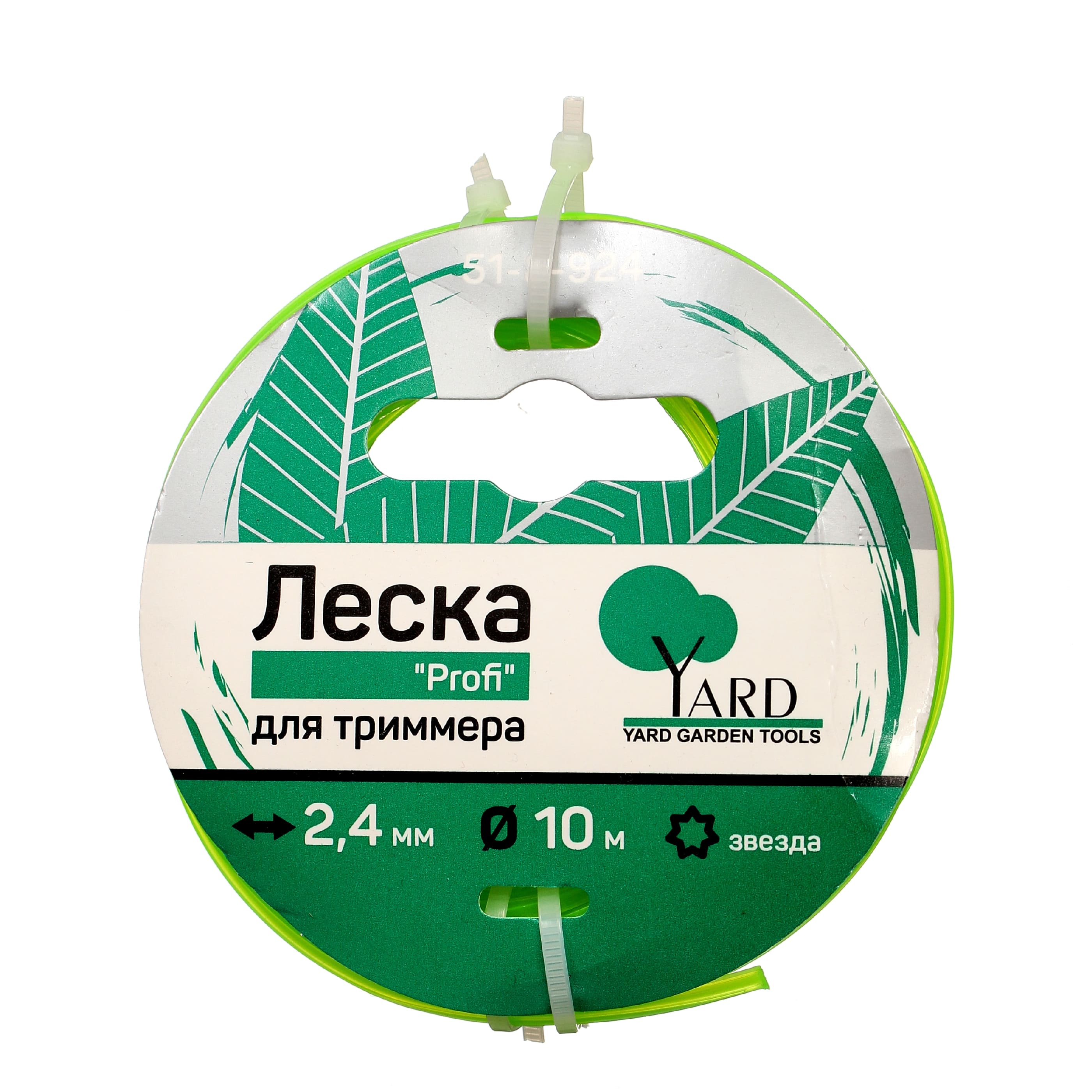 картинка Леска для триммера Profi звезда, 3,0ммх10м, (шт.) 51-8-930 от базы строительно-отделочных материалов